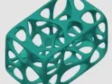 Prisma con interior en voronoi 3D-1