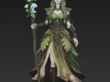 Forest Druidess-1