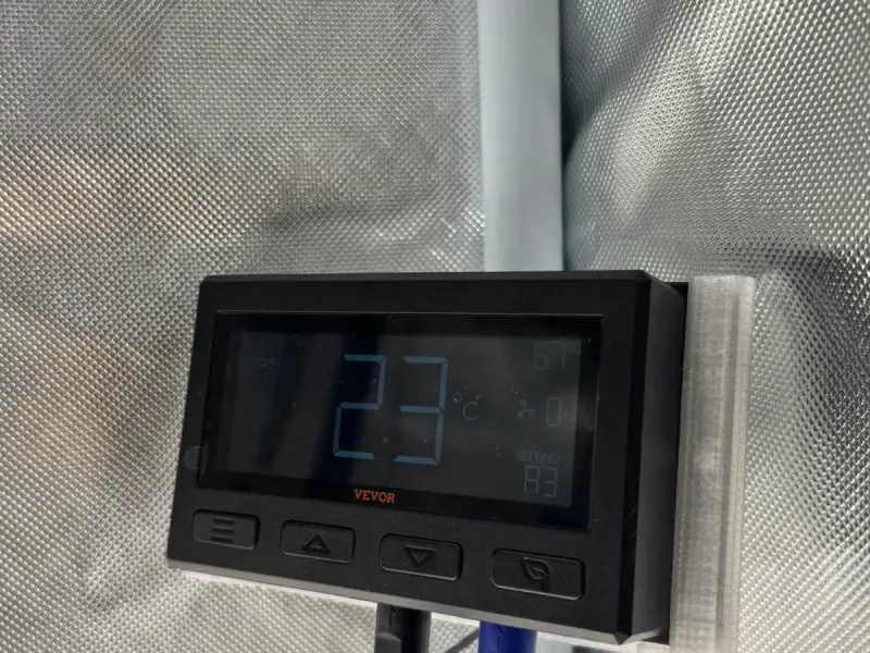 VEVOR  GX-04-100 VENTILATION-FAN SMART CONTROLLER MOUNT 22mm