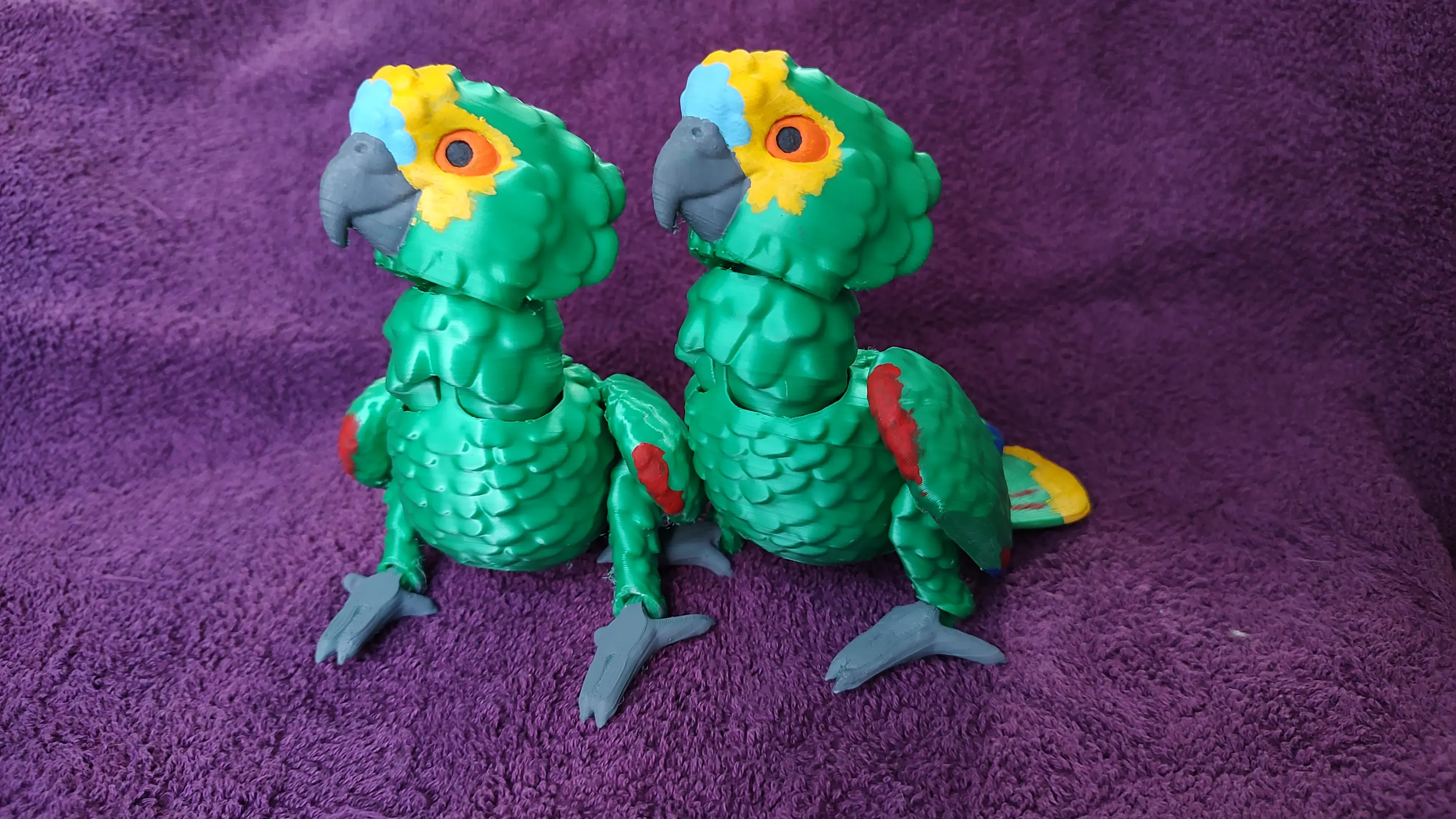 Amazon Parrot Articulated Figure