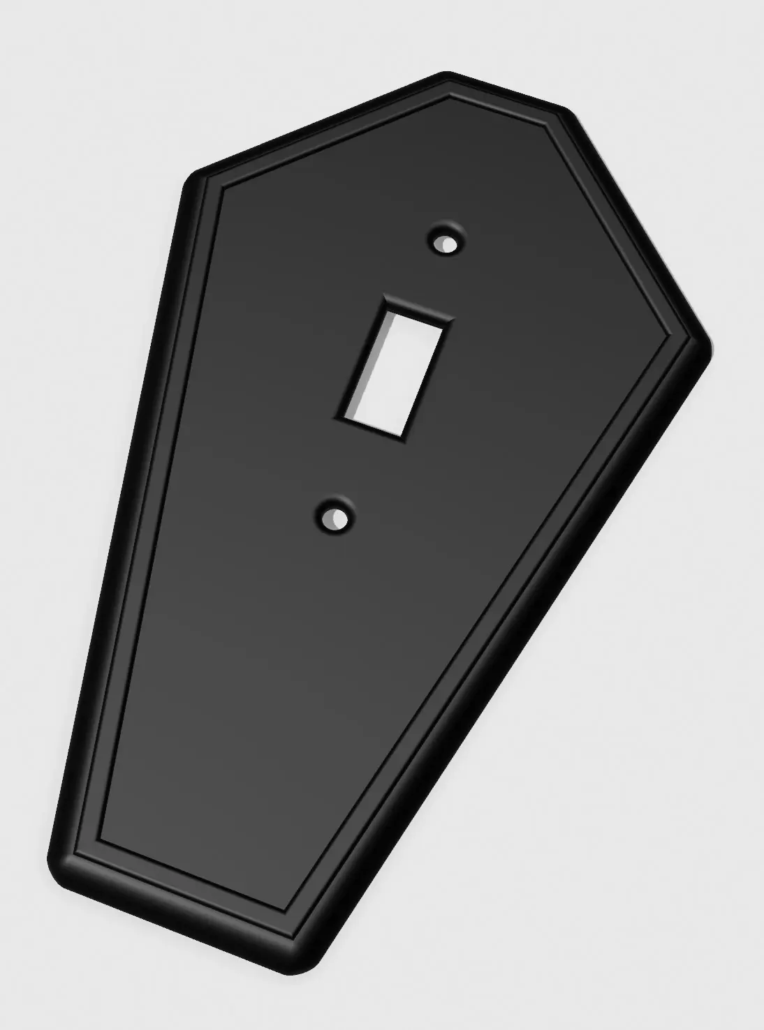 Coffin Light Switch Cover