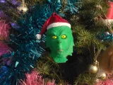 THE GRINCH HEAD BAUBLE-0