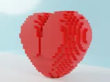 8 bit heart 3D-1