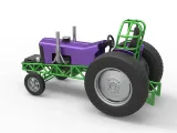 Small block Pulling tractor Scale 1:25-6