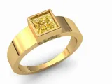 Princess diamond ring-0