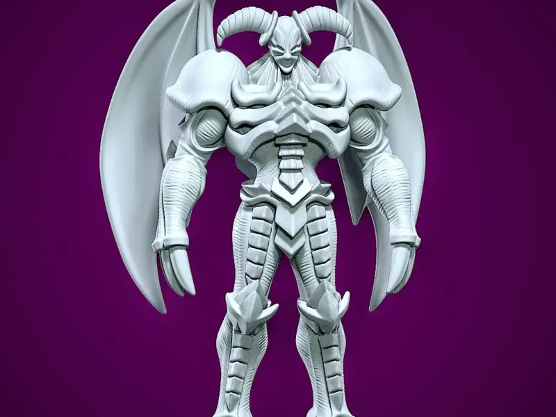 Summoned Daemon fanart -  YuGiOh - 3d print