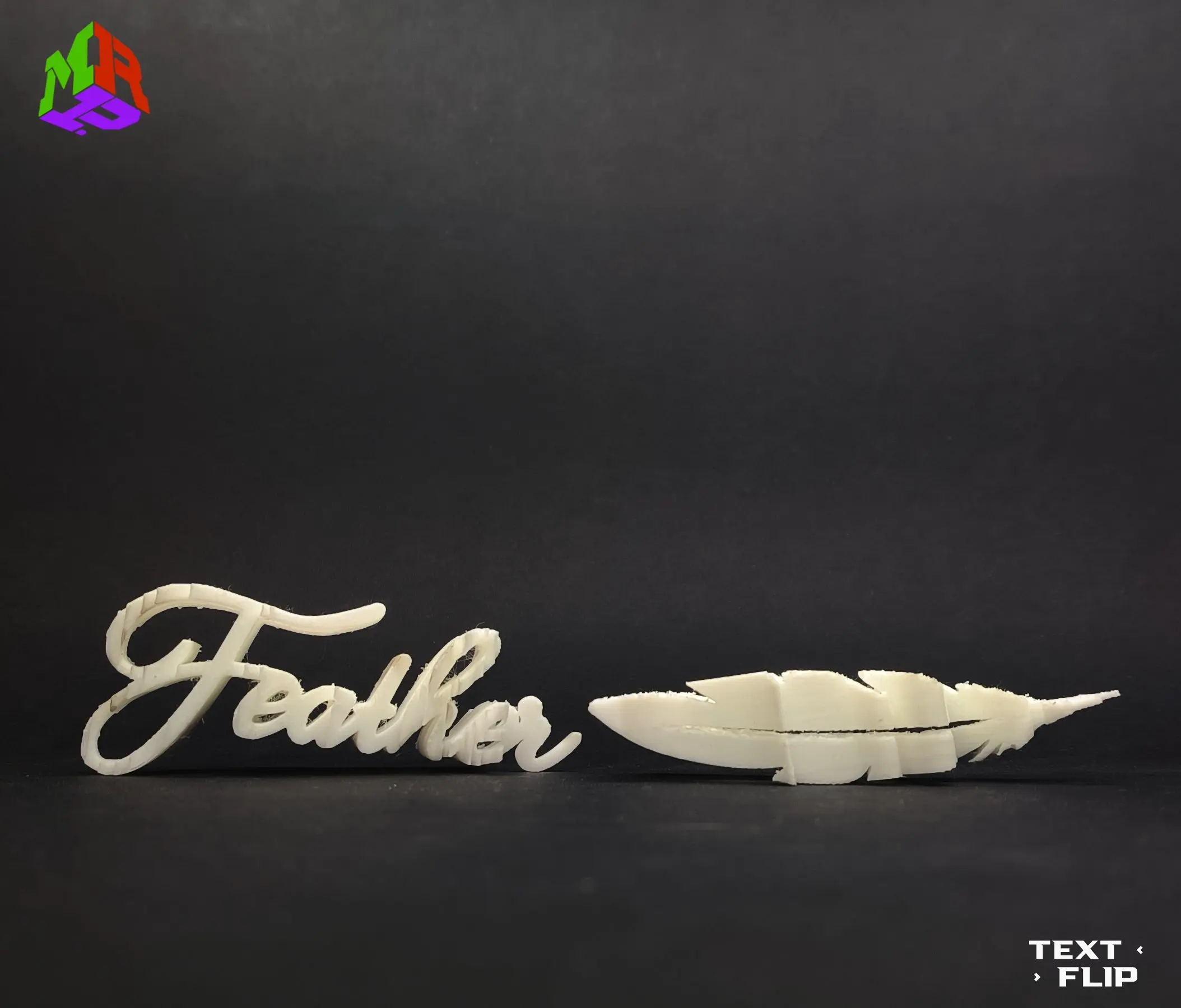 Voltear texto - Pluma