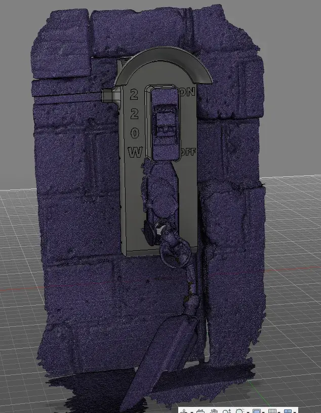 Case. A separate switch for charging a car. so that the sock