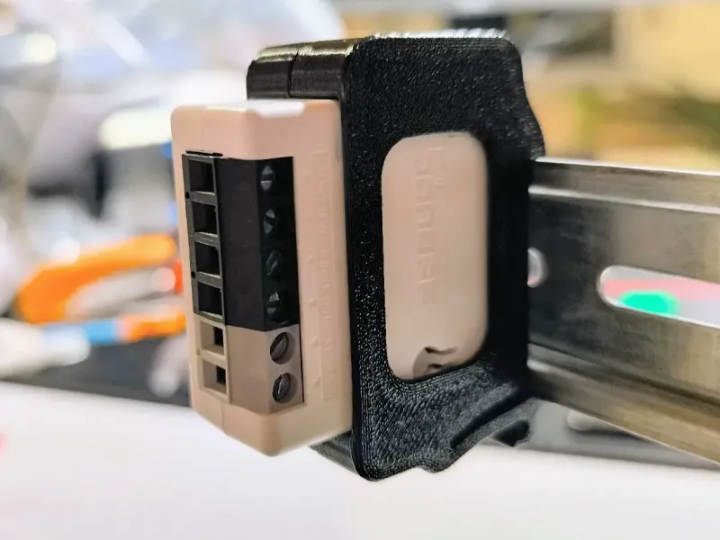 35mm DIN rail adapter for SONOFF MINIR2