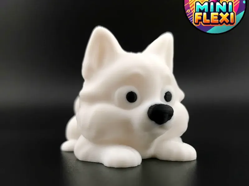Mini Flexi Samoyède - Sans support