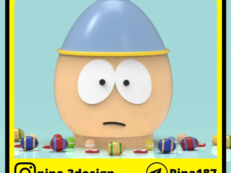 Eric Cartman - South Park - Tirelire ou œuf de Pâques