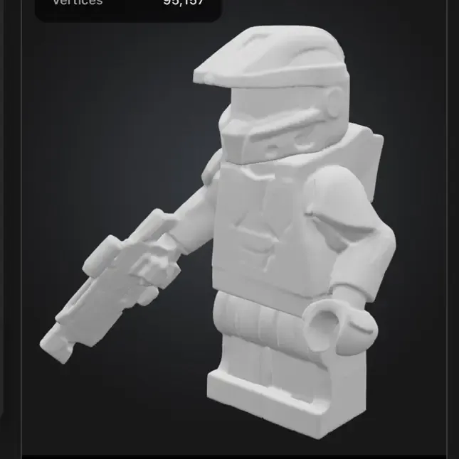 Lego Halo Master Chief mini figure