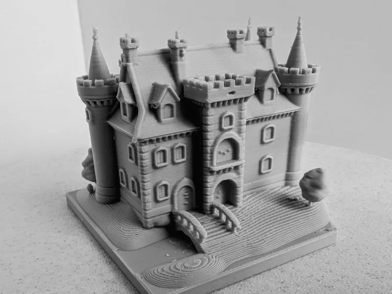 Maquette du manoir de Misselthwaite
