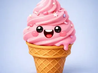 Cute Ice Cream - Gelato
