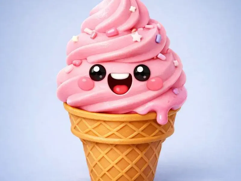 Cute Ice Cream - Gelato