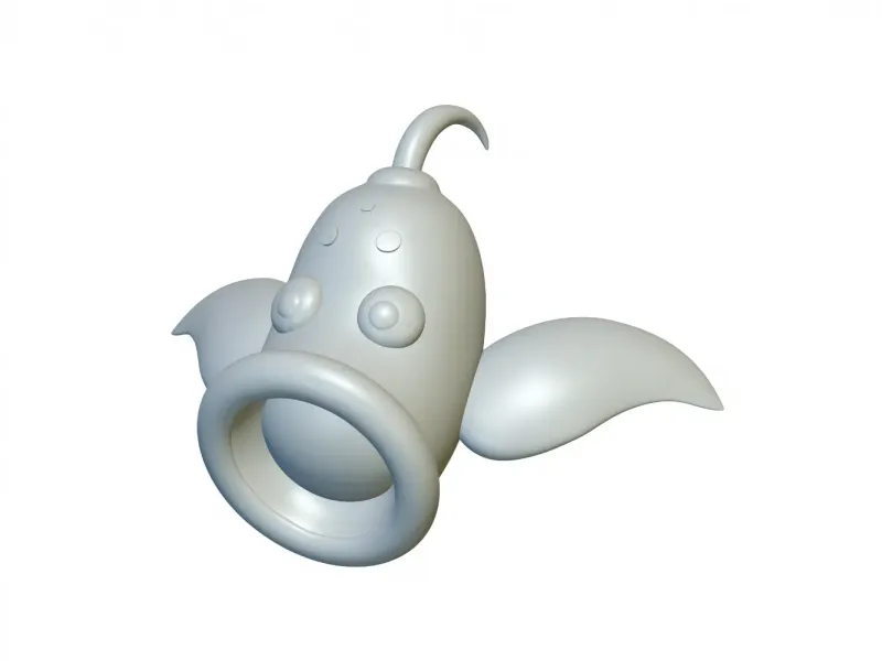 Pokemon Weepinbell #70 - Pronto per la stampa 3D!
