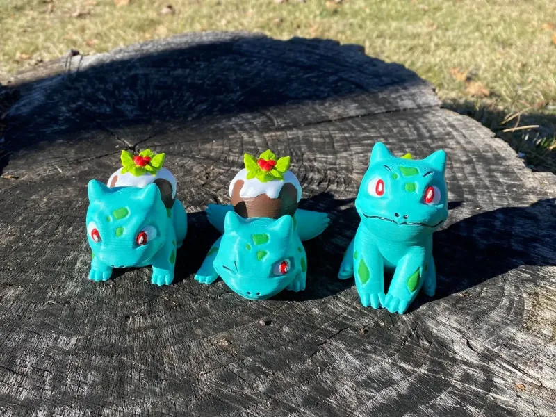 Christmas Pudding Bulbasaur