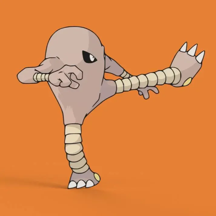 Hitmonlee Wall Art