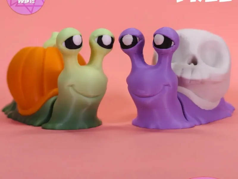 Flexi Halloween Snails