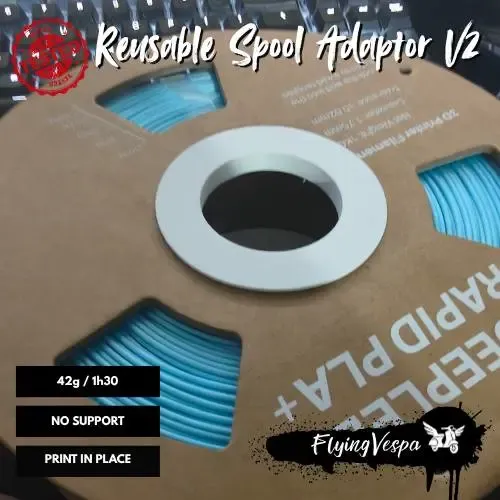 Reusable Refill Spool Adaptor V2