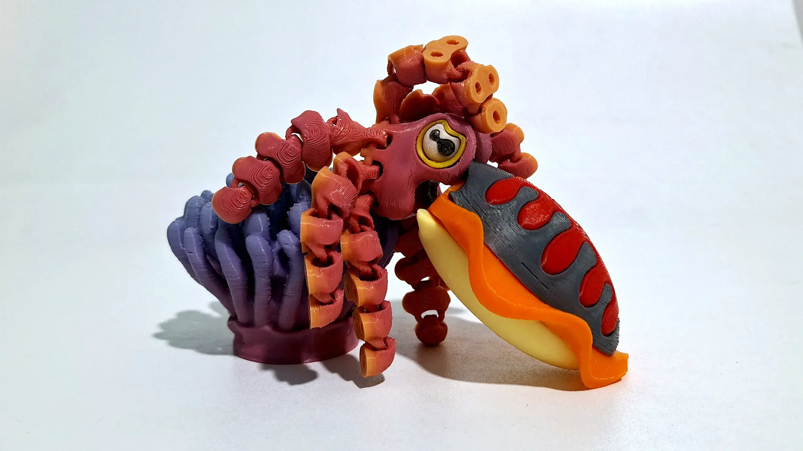 Cuttlefish (realistic, print-in-parts)
