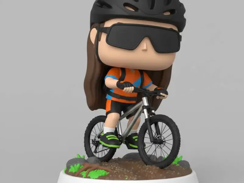 Funko Pop Mountain Bike Woman