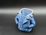 皮夹克形状的笔筒-4