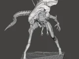 QUEEN ALIEN XENOMORPH DYNAMIC POSE - ALIENS FIRETEAM ELITE-4