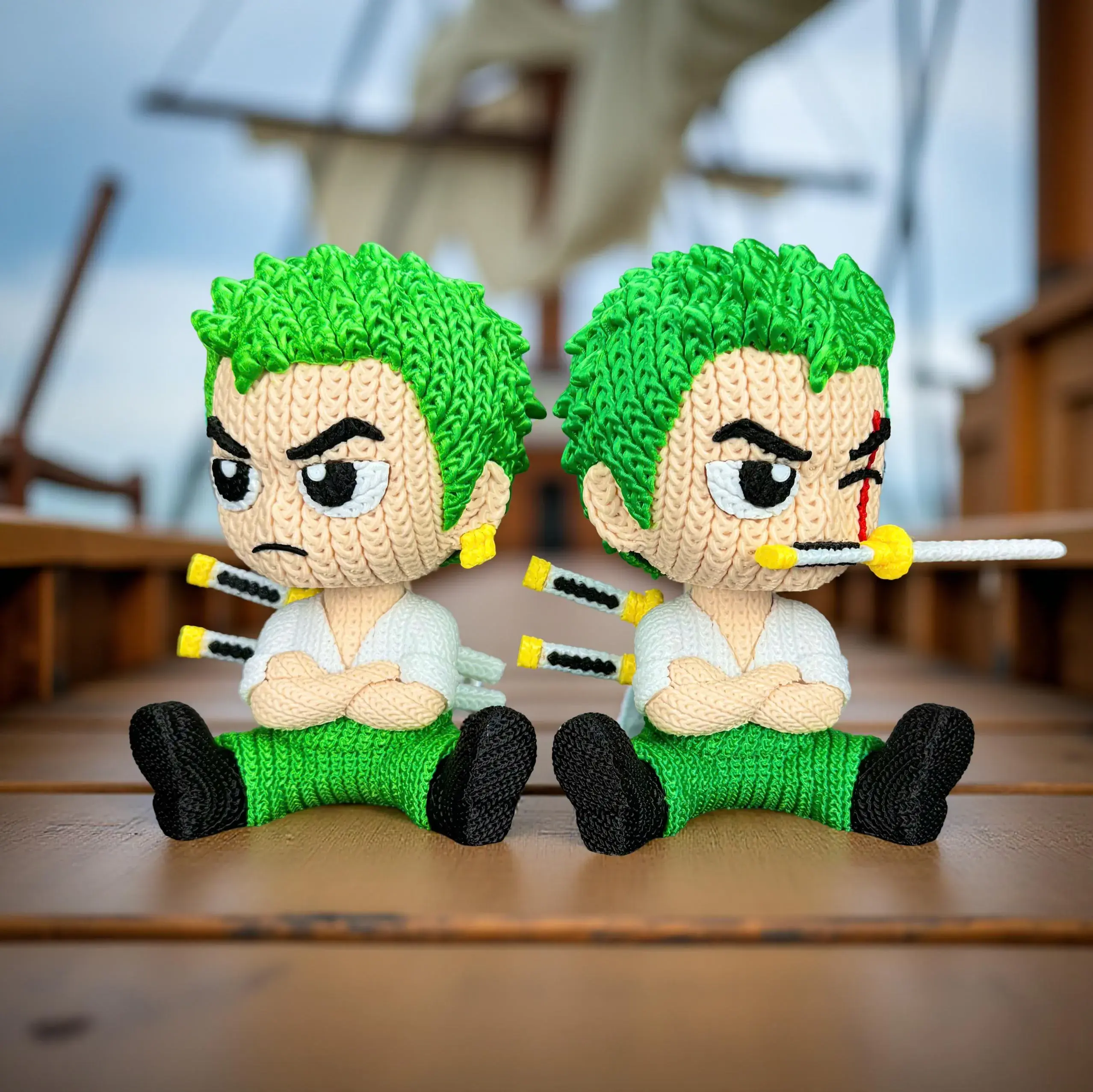 Zoro Crochet - Knitted - Multiparts