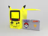 BOITE DE JEU PIKABOY - PIKACHU POKEMON BOITE DE JEU GAMEBOY CUSTOMISÉE-1