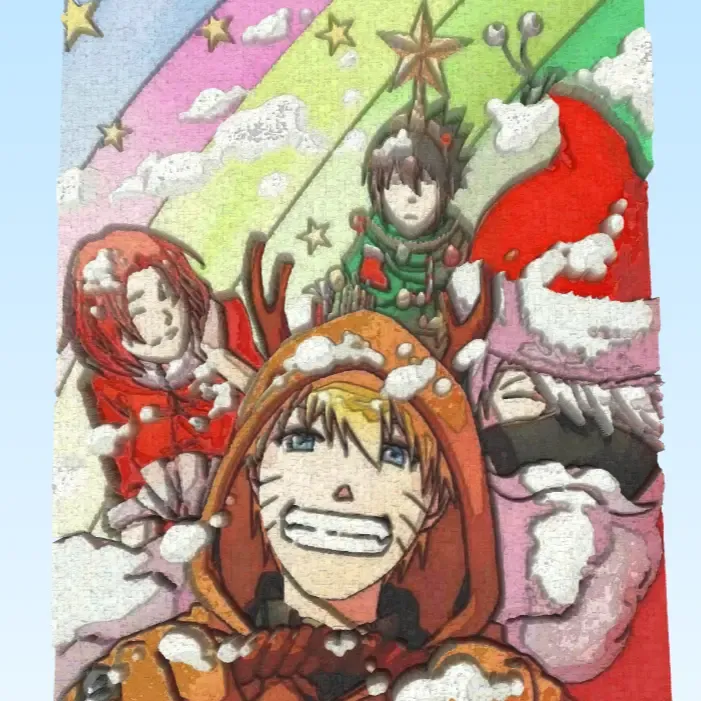 Naruto Christmas Art 🎄