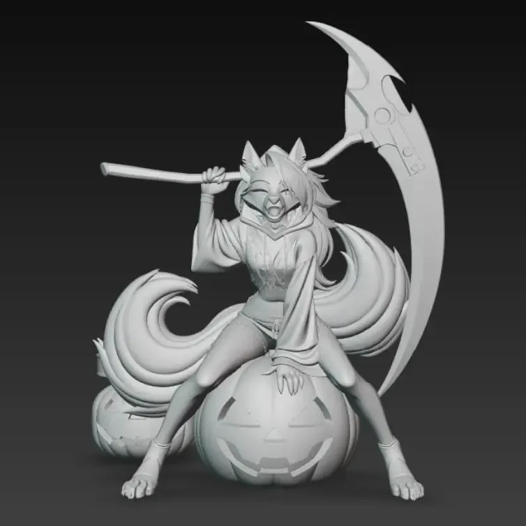 Moon on a Pumpkin. Hellish Boss.