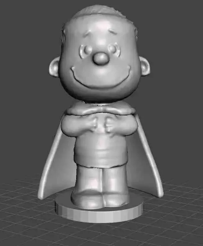 linus van pelt com capa de manta
