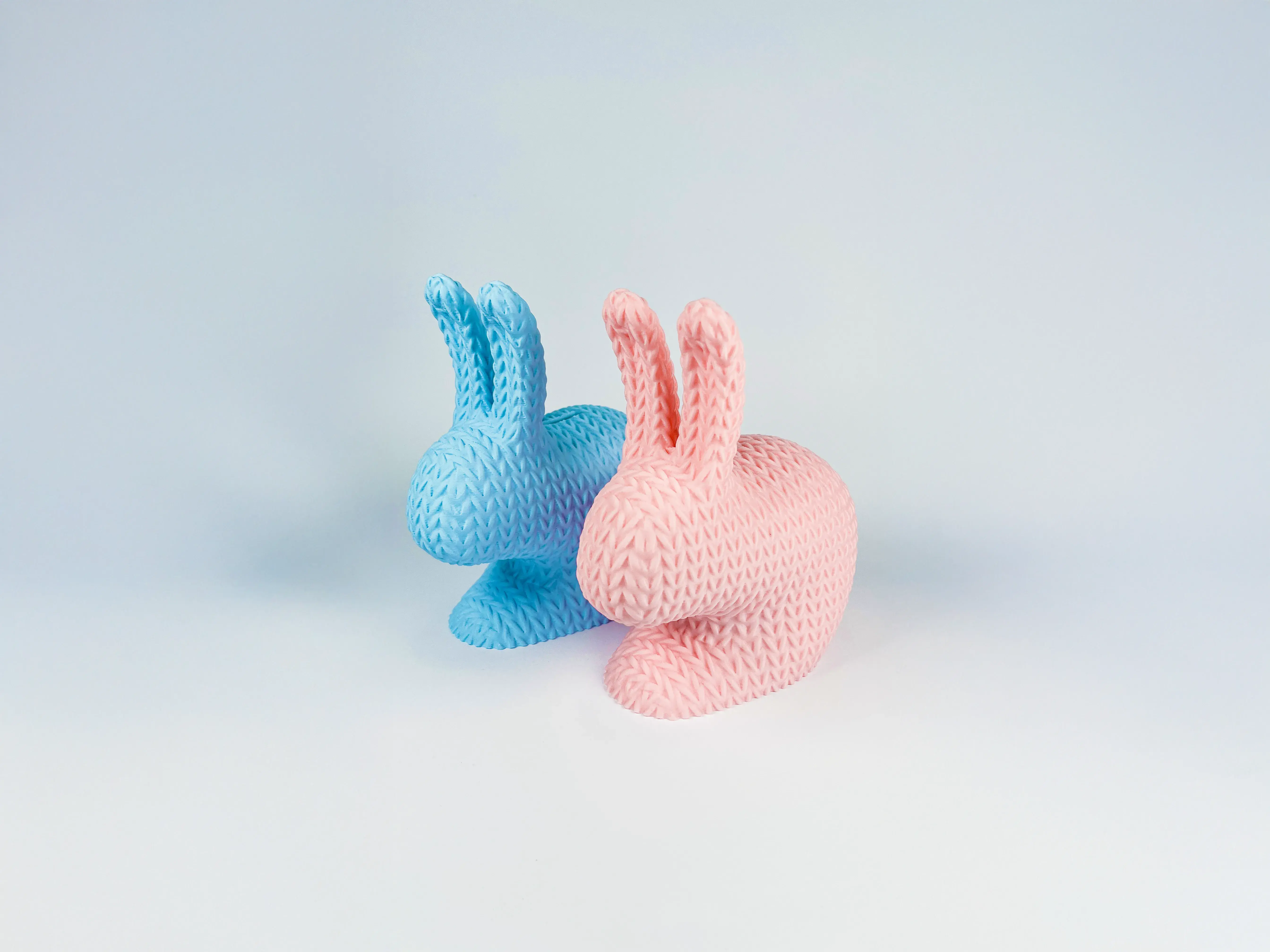 Troy Rabbit Knitted (Container + Piggy Bank Version), Easter