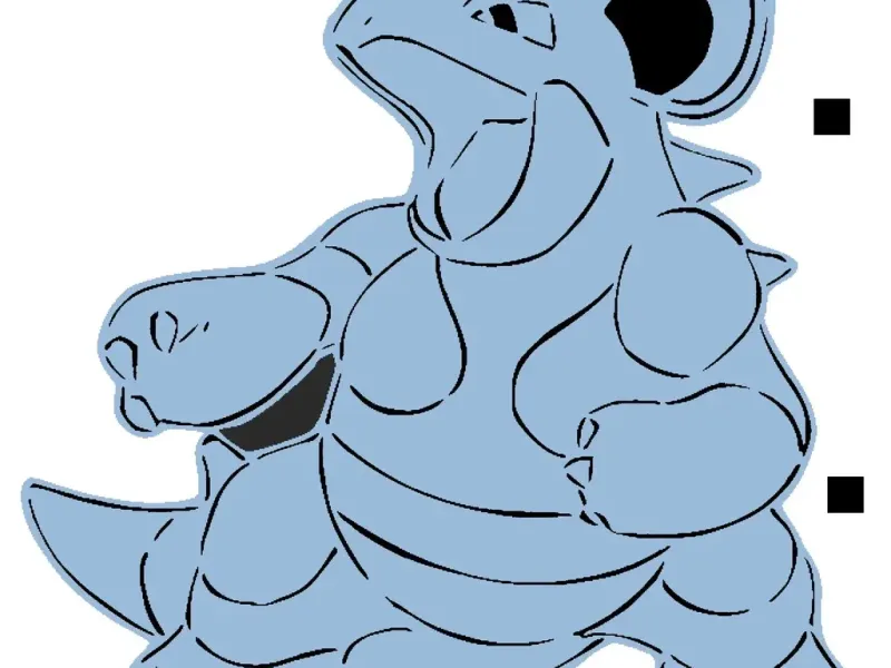 031 Трафарет Nidoqueen