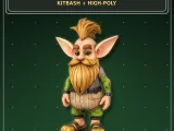Garden Gnome Character Pack – Fantasy Garden Worker Kitbash-5