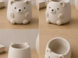 Cute Bear Mini Planter-1