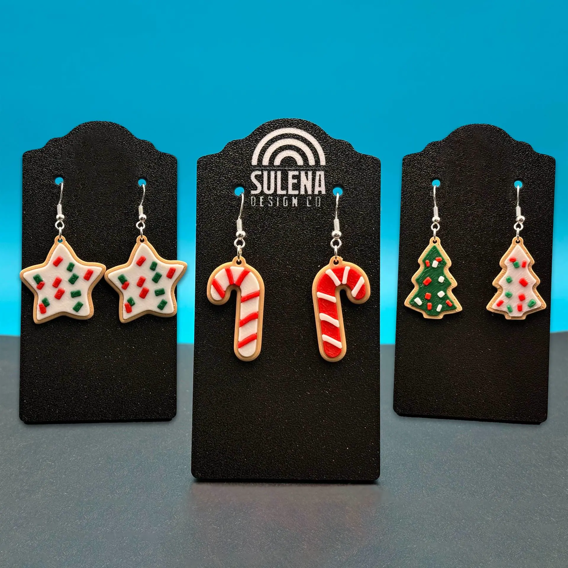 Christmas Sugar Cookie Earrings! 5 Styles!