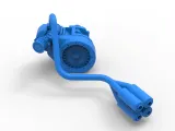 Engine of Quarter Midget Scale 1:16-7