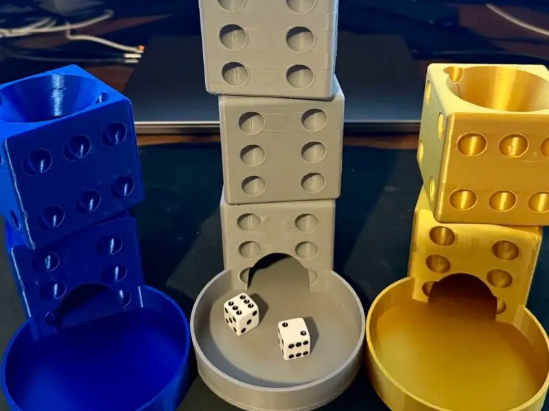 Dice Rolling Tower