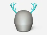Deer Antler for Motorcycle Helmets - Accessory-3