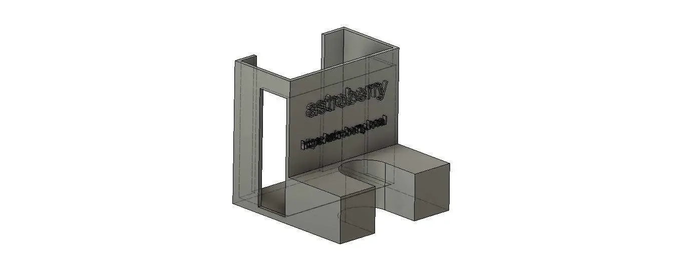Box, holder for Raspberrypi4 on photo tripod