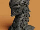 Dragon Headphone Stand | High Detail Gaming Setup-4