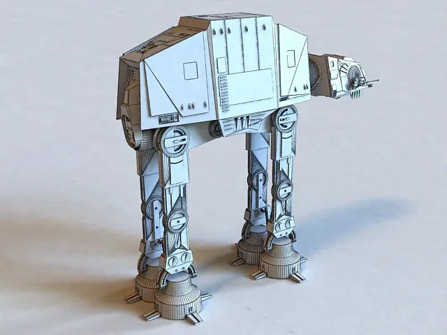 AT-AT Walker Star Wars 3D model