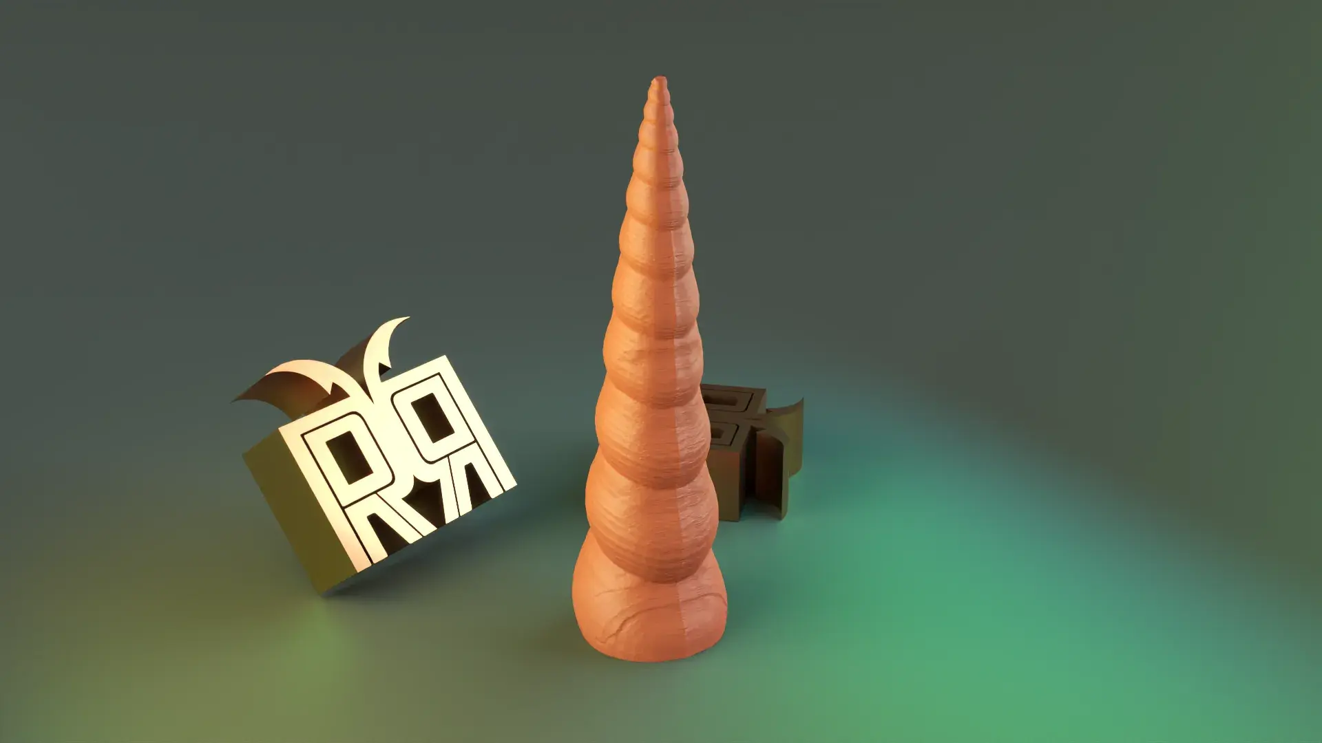 Unicorn horse horn