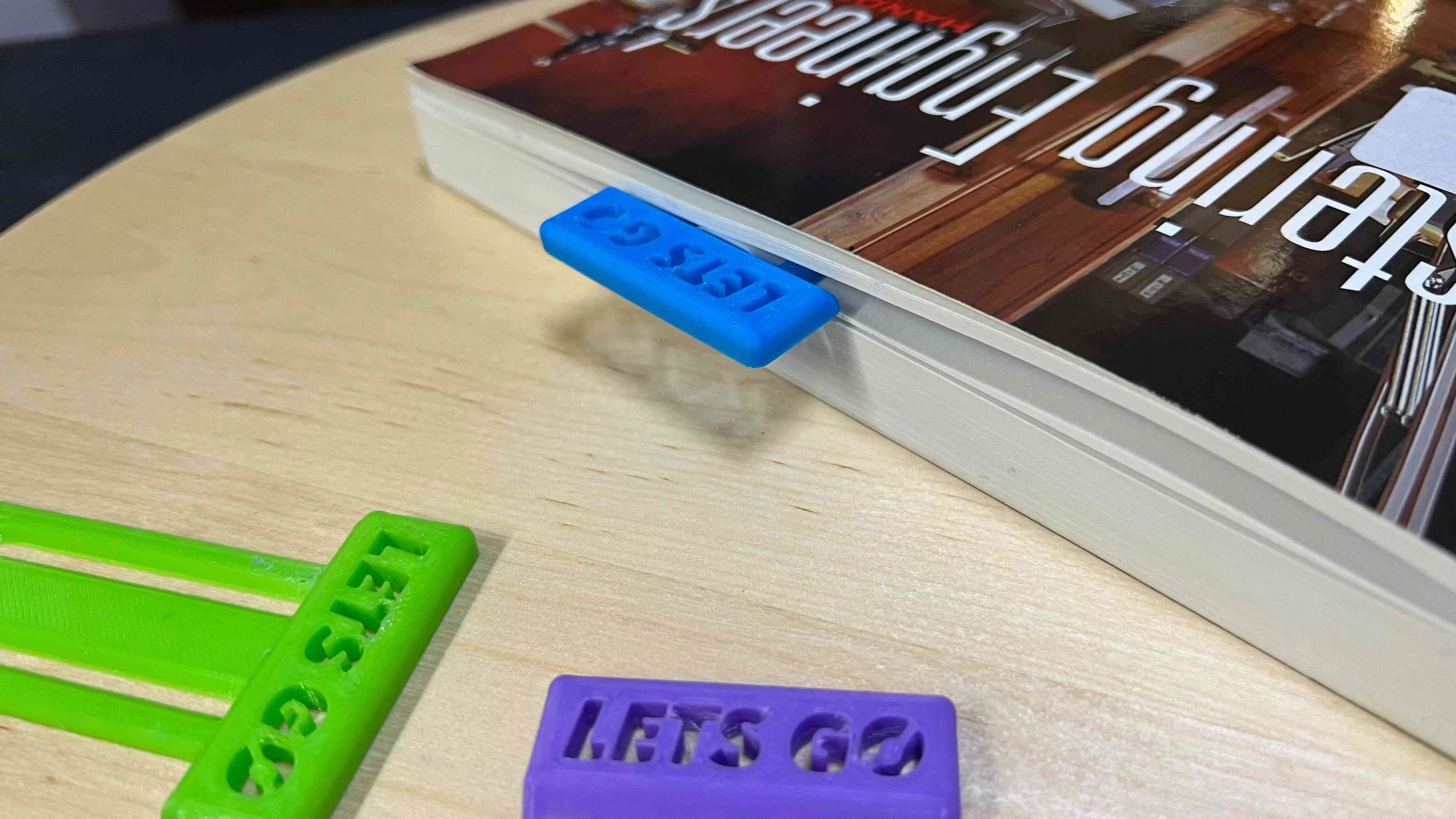 LETS GO! Bookmark