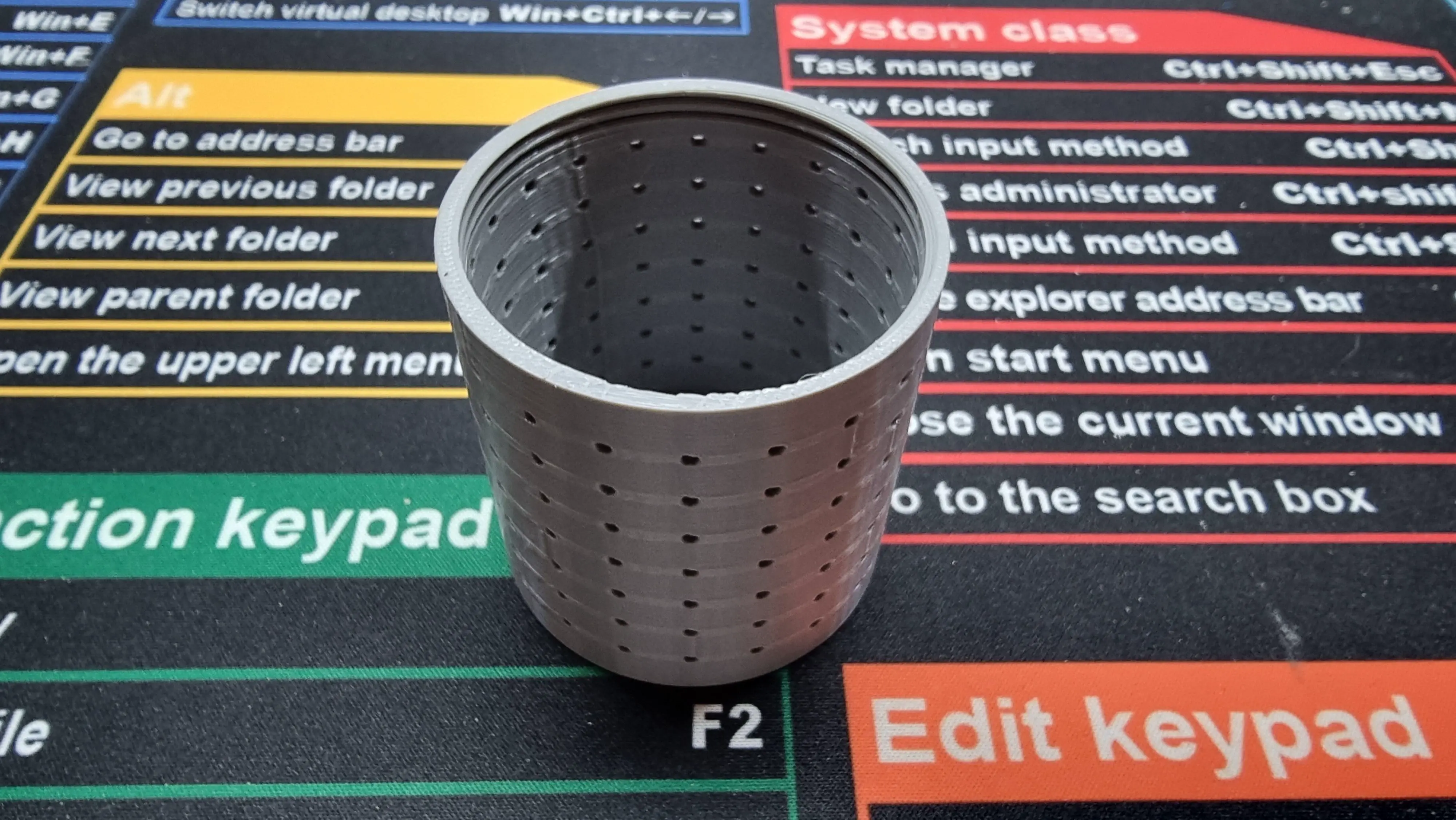 Recipiente de gel de sílice con sensor de temperatura y humedad