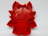 Funny Dragon mold for cookie-1