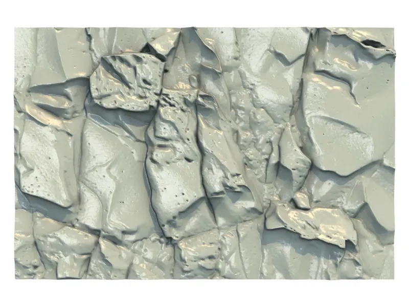 Granite Stone Wall for 3D Printing
