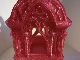 Gothic styled bird feeder